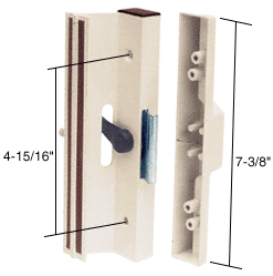 Almond Clamp Style Surface Mount Handle With 4-15/16" Screw Holes