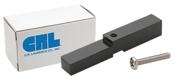 Black Adapter Block for Prima, Shell and Rondo Hinges