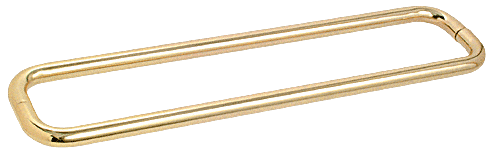 Brass 30" BM Series Back-to-Back Tubular Handle Without Metal Washers