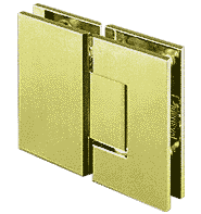 Brass Geneva 180 Series 180 Degree Glass-To-Glass Standard Hinge
