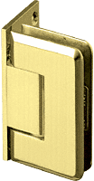 Brass Pinnacle 044 Series Wall Mount Offset Back Plate Hinge