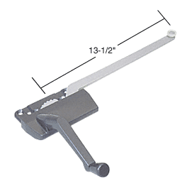 Bronze Left Hand Casement Window Operator With 13-1/2" Arm