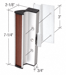 GDI Aluminum Clamp - Style Surface Mount Handle 3" Screw Holes for International Doors