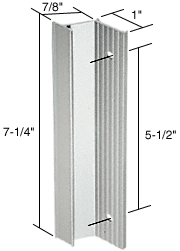 GDI Aluminum Outside Pull; 5-1/2" Screw Holes