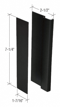 GDI Black Blank Cover Plate and Pull