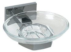 GDI Brushed Nickel Geneva Series Soap Dish