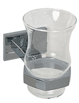GDI Brushed Nickel Geneva Series Toothbrush Holder