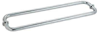 GDI Chrome 20" BM Series Back-to-Back Tubular Handle with Metal Washers