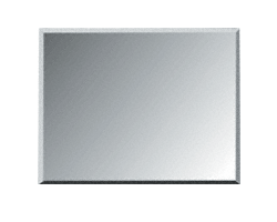 GDI Clear 8" x 10" Glass Blank Mirror Grille
