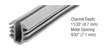 GDI Glazing Vinyl for 1/16" Glass Thickness - 100' Roll