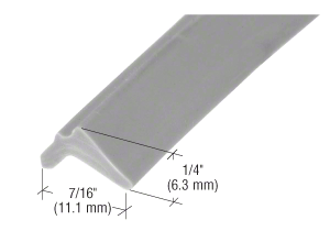 GDI Gray 7/16" Wide Glazing Spline - 1000' Roll