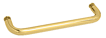 GDI Polished Brass 12" BM Series Single-Sided Towel Bar Without Metal Washers