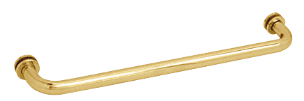 GDI Polished Brass 24" BM Series Tubular Single-Sided Towel Bar