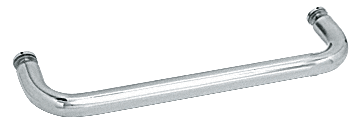 GDI Polished Chrome 12" BM Series Single-Sided Towel Bar Without Metal Washers
