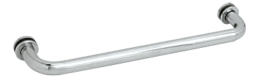 GDI Polished Chrome 12" BM Series Tubular Single-Sided Towel Bar