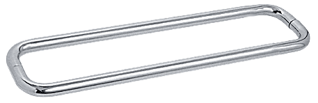 GDI Polished Chrome 24" BM Series Back-to-Back Towel Bar Without Metal Washers