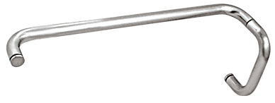 GDI Polished Chrome 6" Pull Handle and 18" Towel Bar BM Series Combination Without Metal Washers