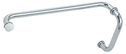 GDI Polished Chrome 8" Pull Handle and 18" Towel Bar BM Series Combination With Metal Washers