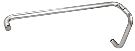 GDI Polished Chrome 8" Pull Handle and 24" Towel Bar BM Series Combination Without Metal Washers