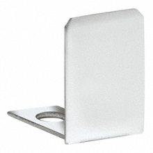 GDI Polished Chrome End Cap for 1/2" Deep U-Channel