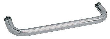GDI Polished Nickel 12" BM Series Single-Sided Towel Bar Without Metal Washers