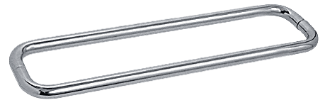 GDI Polished Nickel 24" BM Series Back-to-Back Towel Bar Without Metal Washers