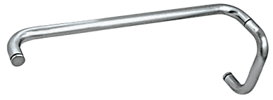 GDI Polished Nickel 6" Pull Handle and 18" Towel Bar BM Series Combination Without Metal Washers