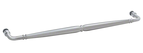 GDI Satin Chrome Victorian Style 18" Single-Sided Towel Bar