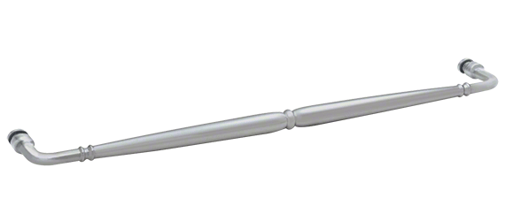 GDI Satin Chrome Victorian Style 24" Single-Sided Towel Bar