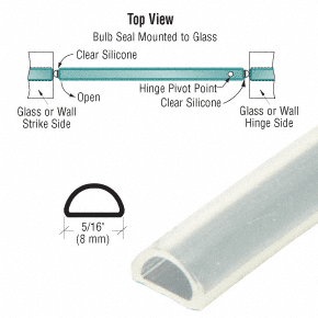 GDI Translucent Silicone Bulb Seal