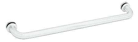 GDI White 26" BM Series Tubular Single-Sided Towel Bar