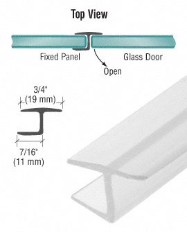 GDI 'Y' Jamb Seal with Soft Leg for 5/16" Glass