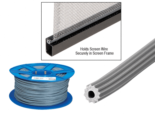 Gray .090 Screen Retainer Spline - 500 Foot Roll - 5C090