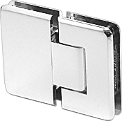 Polished Nickel Pinnacle 380 S Adjust 180 Degree GTG Hinge