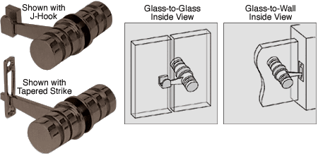 Shower door LAT001ORB