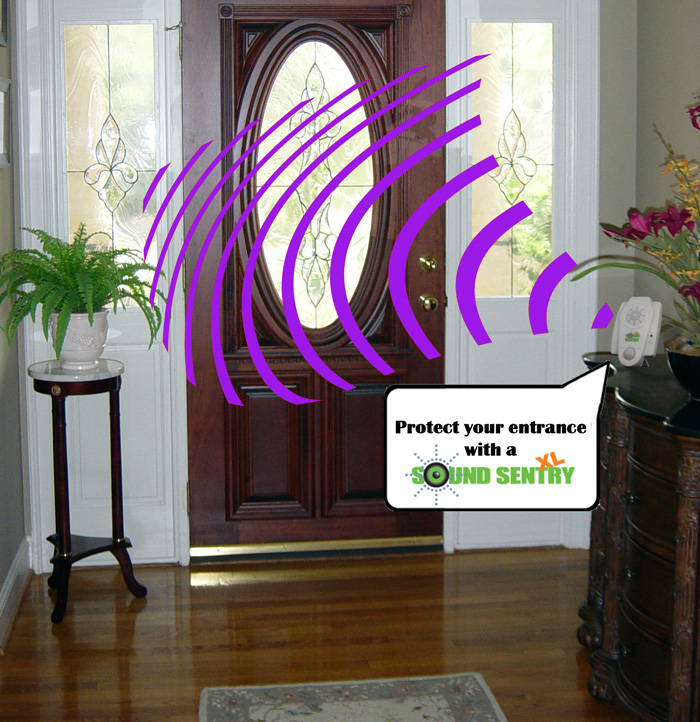 Sound Sentry XL Recordable Motion Alarm Bubble Pack